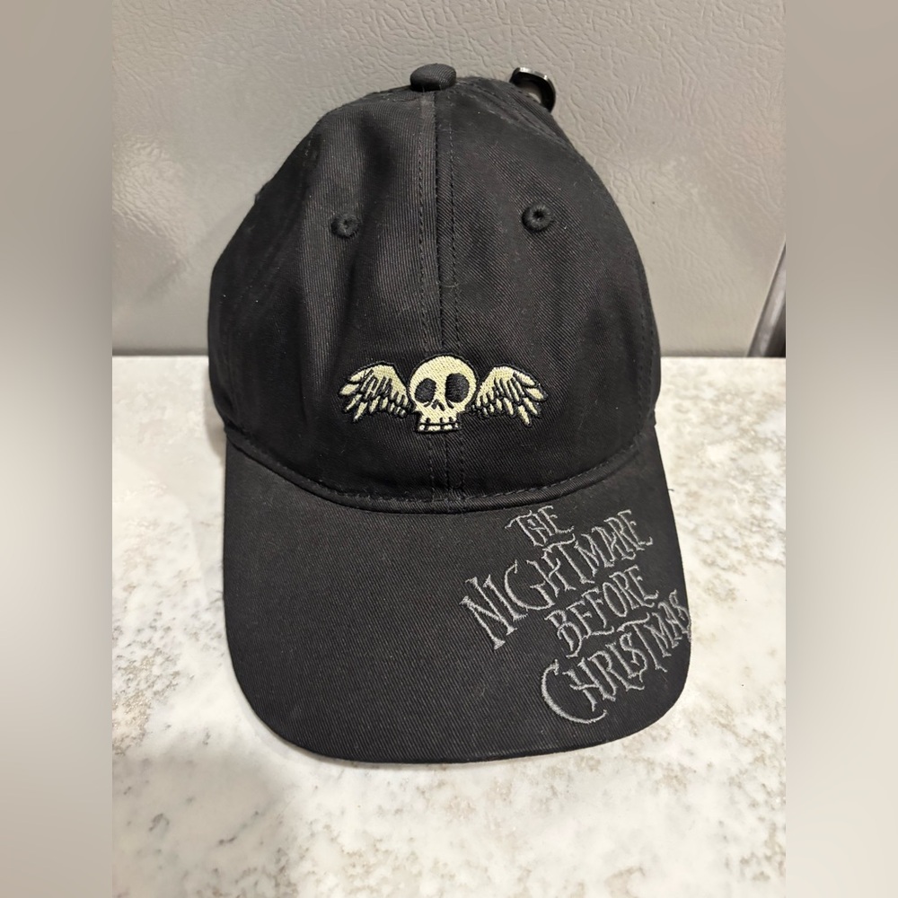 Disneys Nightmare Before Christmas cap black